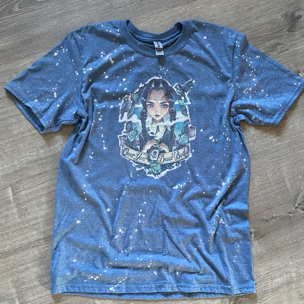 New! Wednesday Addams, over your dead body tee